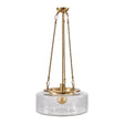 Modern European furniture - Clear Glass Pendant Light - www.oroa.com