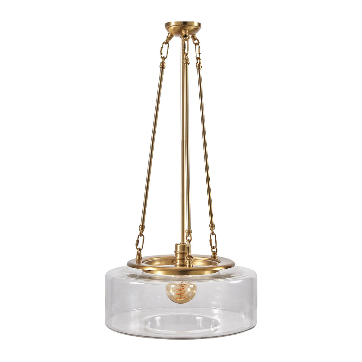 Modern European furniture - Clear Glass Pendant Light - www.oroa.com