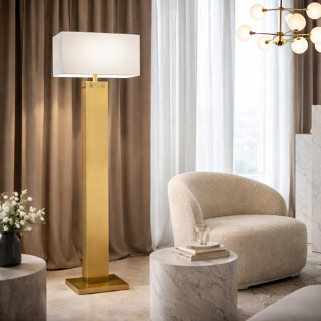 Modern European furniture - Gold Base Accent Floor Lamp - www.oroa.com