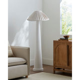 Modern European furniture - White Minimalist Accent Floor Lamp - www.oroa.com