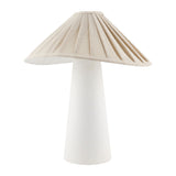 Modern European furniture - White Minimalist Accent Table Lamp - www.oroa.com