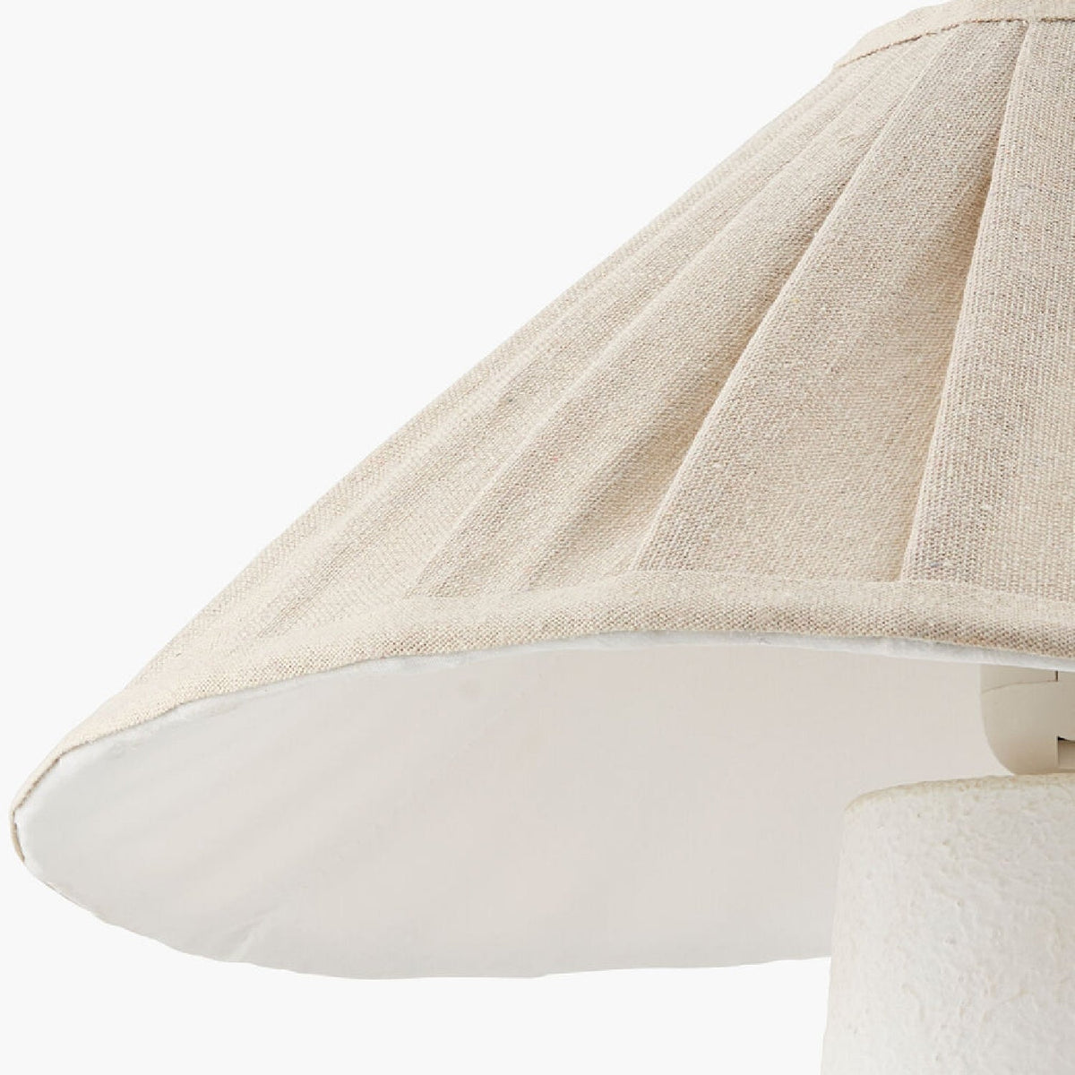Modern European furniture - White Minimalist Accent Table Lamp - www.oroa.com