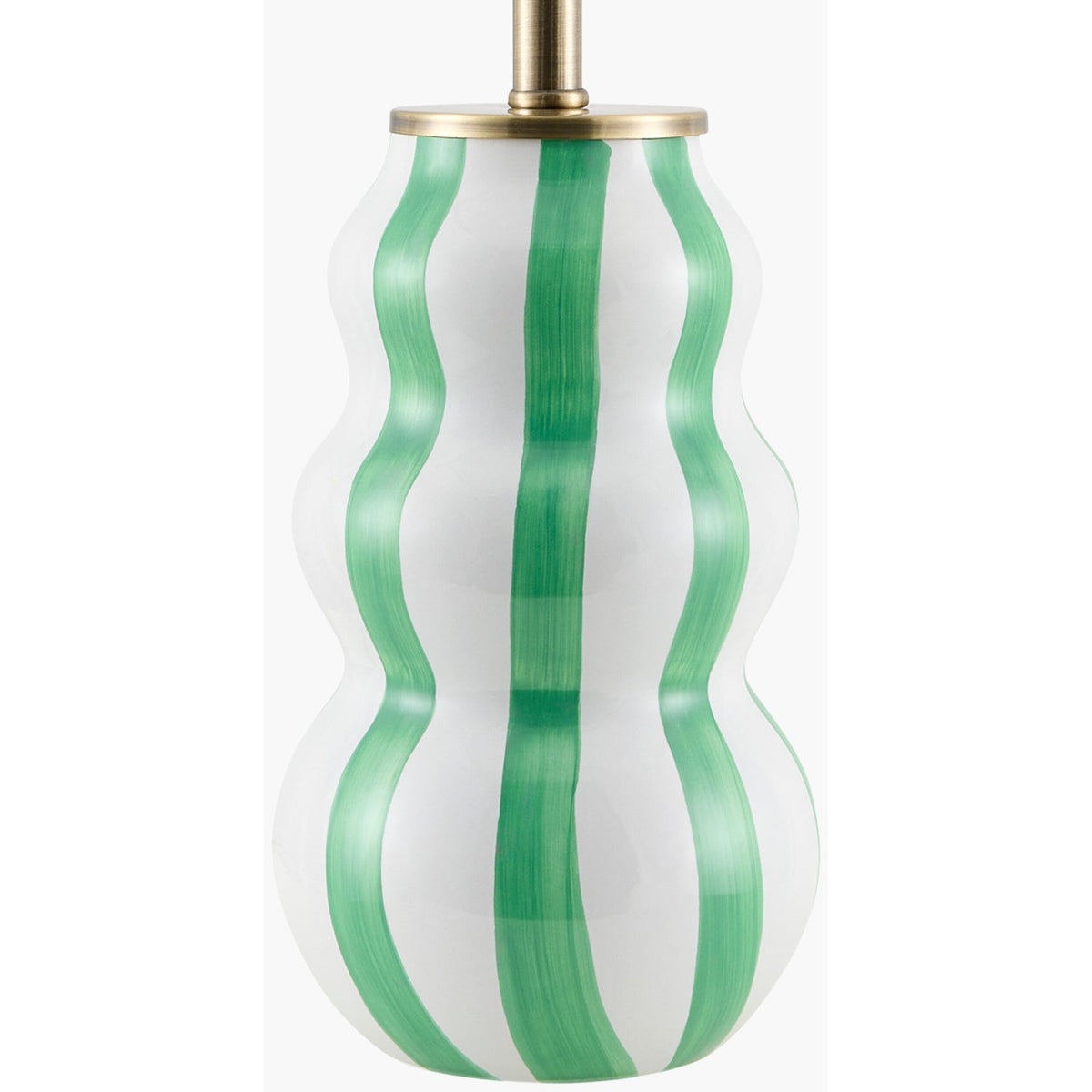 Modern European furniture - Wavy Stripes Ceramic Table Lamps (2) - www.oroa.com
