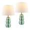 Modern European furniture - Wavy Stripes Ceramic Table Lamps (2) - www.oroa.com