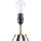 Modern European furniture - Wavy Stripes Ceramic Table Lamps (2) - www.oroa.com