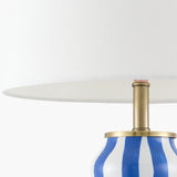 Modern European furniture - Wavy Stripes Ceramic Table Lamps (2) - www.oroa.com