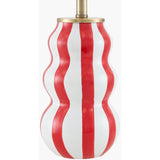 Modern European furniture - Wavy Stripes Ceramic Table Lamps (2) - www.oroa.com