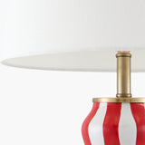 Modern European furniture - Wavy Stripes Ceramic Table Lamps (2) - www.oroa.com