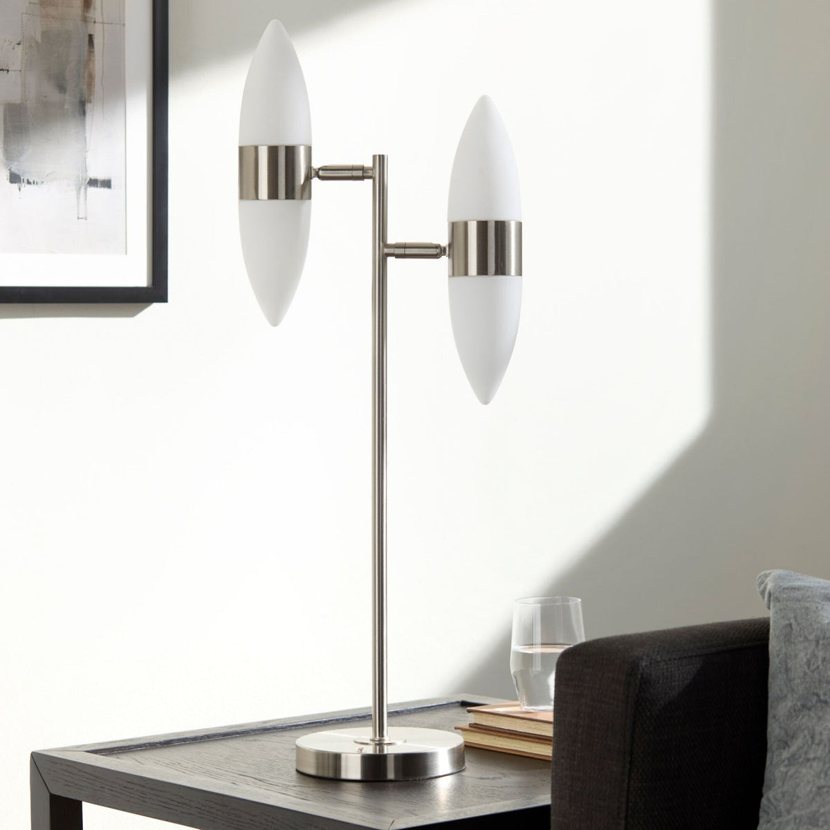 Modern European furniture - Modern Dual Light Table Lamp - www.oroa.com