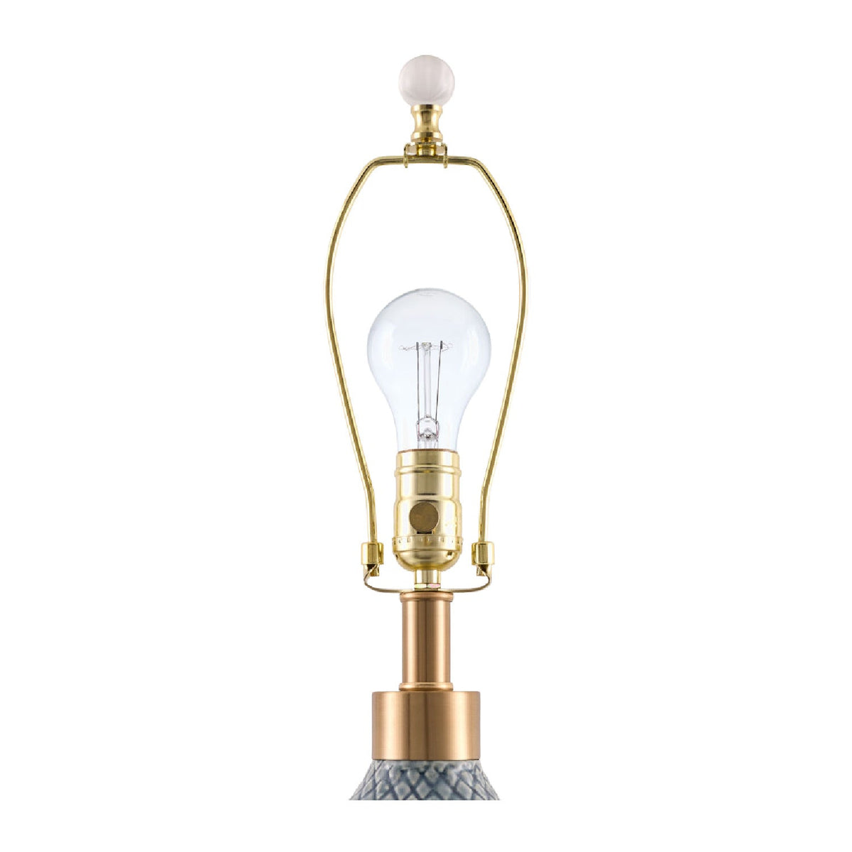 Modern European furniture - Carved Ceramic Linen Table Lamp - www.oroa.com