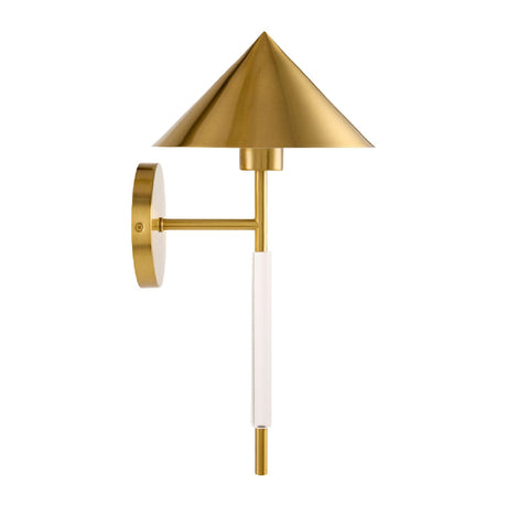 Modern European furniture - Conical Gold Wall Lamp - www.oroa.com