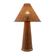 Modern European furniture - Empire Brown Rattan Table Lamp - www.oroa.com