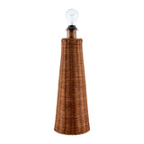 Modern European furniture - Empire Brown Rattan Table Lamp - www.oroa.com