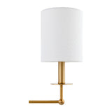 Modern European furniture - White Linen Shades Chandelier - www.oroa.com