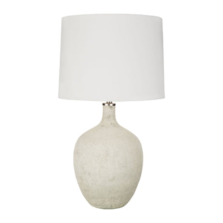 Modern European furniture - Marbled White Glass Table Lamp - www.oroa.com