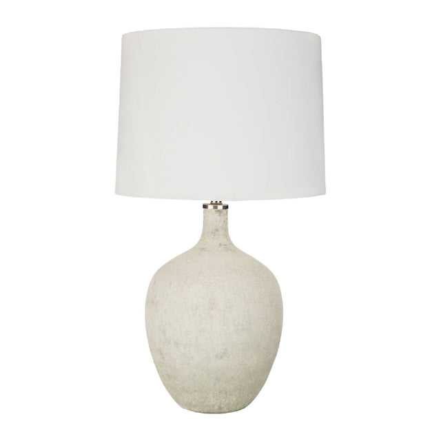 Modern European furniture - Marbled White Glass Table Lamp - www.oroa.com