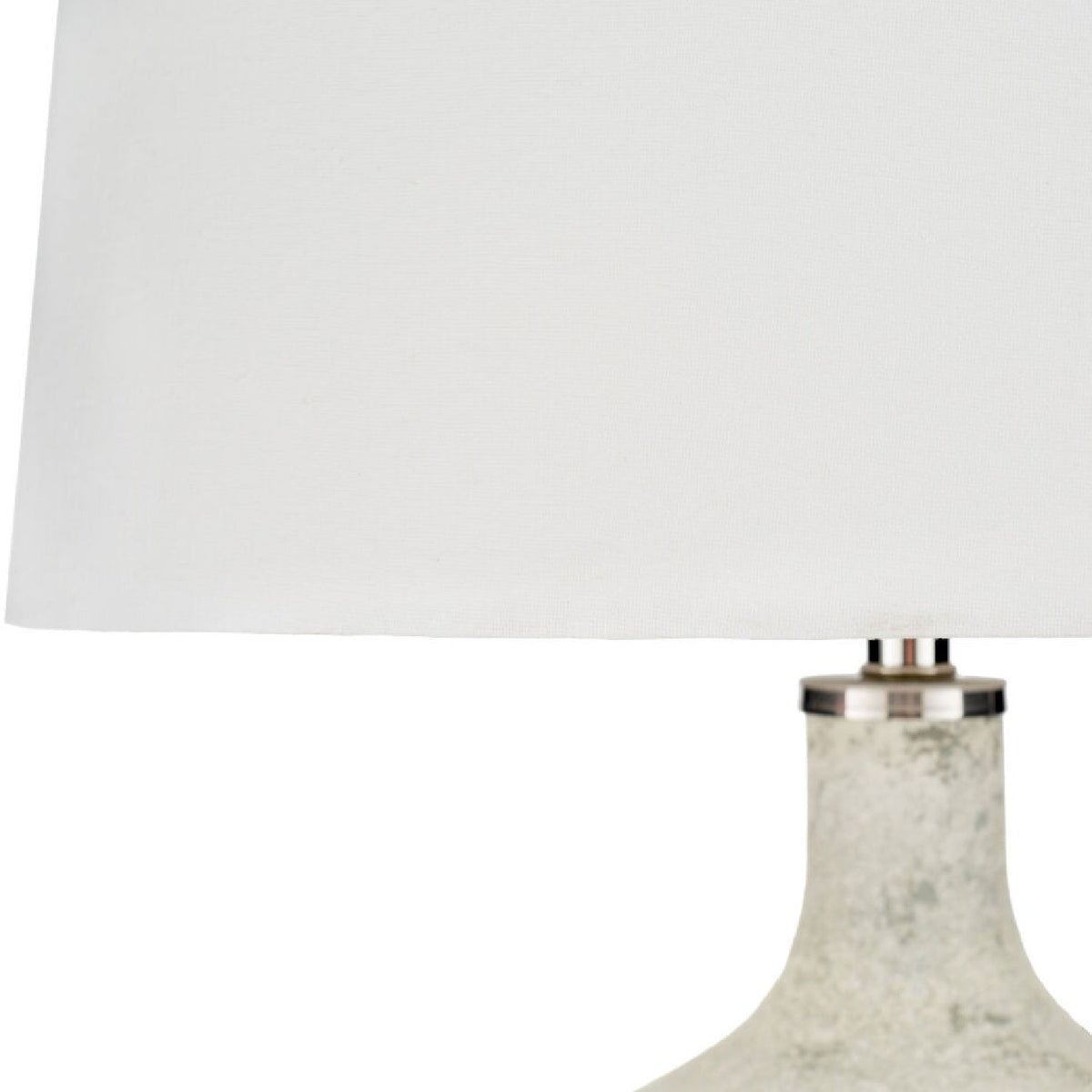 Modern European furniture - Marbled White Glass Table Lamp - www.oroa.com