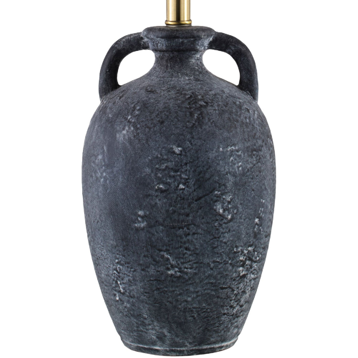 Modern European furniture - Black Ceramic Linen Table Lamp - www.oroa.com