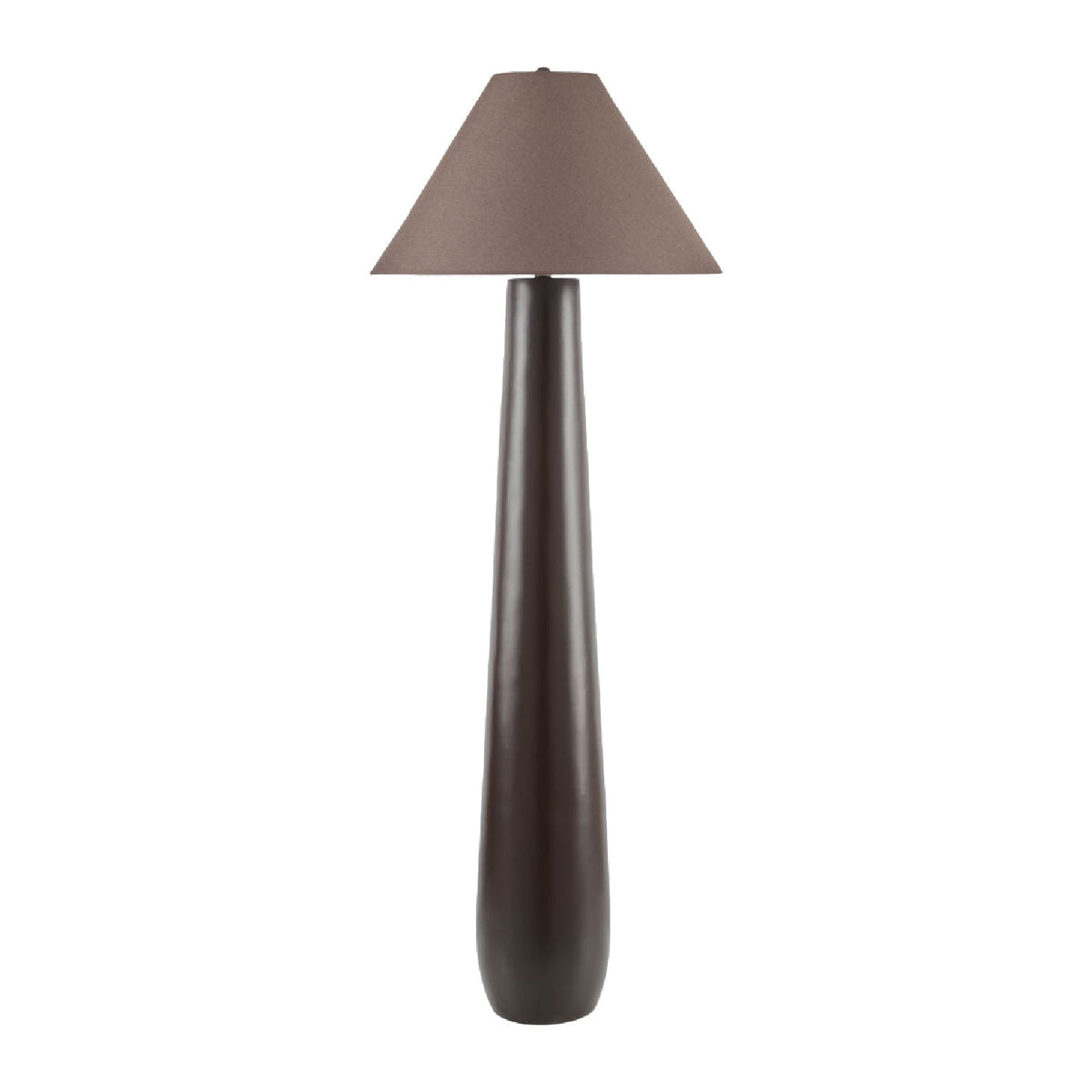 Modern European furniture - Empire Linen Shade Floor Lamp - www.oroa.com