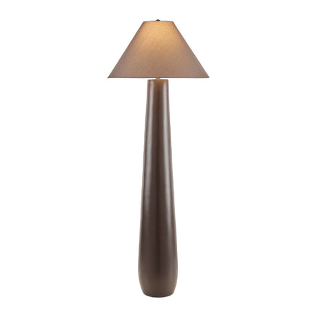 Modern European furniture - Empire Linen Shade Floor Lamp - www.oroa.com