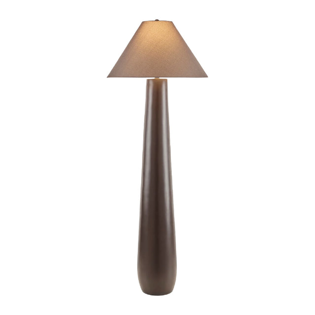 Modern European furniture - Empire Linen Shade Floor Lamp - www.oroa.com