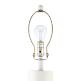 Modern European furniture - Empire Linen Shade Floor Lamp - www.oroa.com