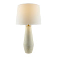 Modern European furniture - White Cotton Accent Table Lamp - www.oroa.com