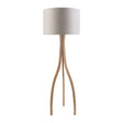 Modern European furniture - Wood Veneer Tripod Floor Lamp - www.oroa.com