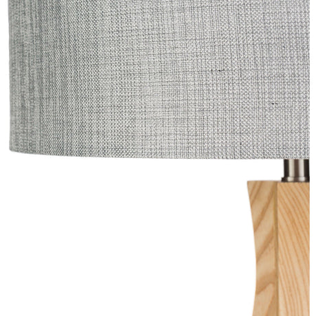 Modern European furniture - Wood Veneer Tripod Floor Lamp - www.oroa.com