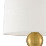 Modern European furniture - White Stone Modern Table Lamp - www.oroa.com