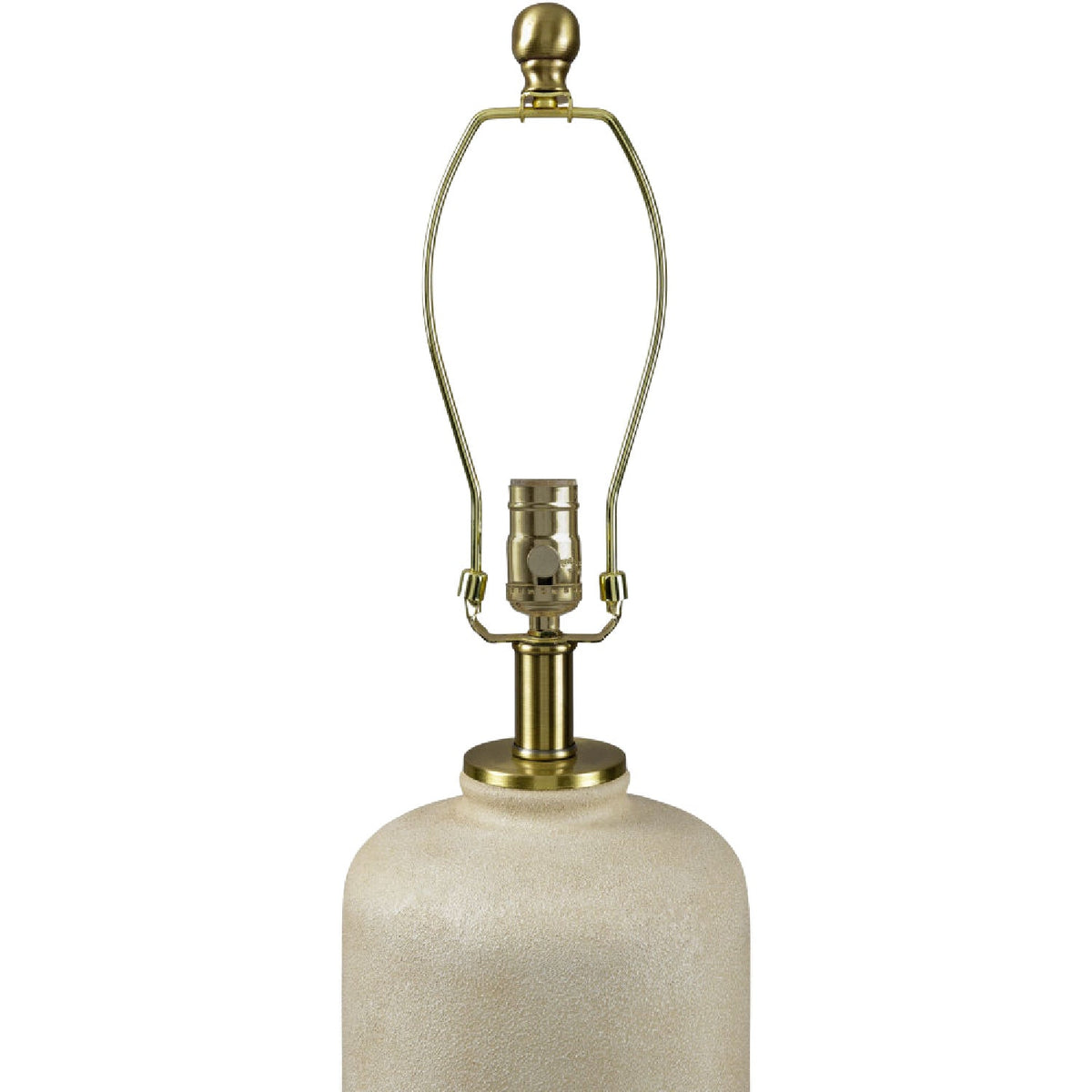 Modern European furniture - Neutral-Toned Ceramic Table Lamp - www.oroa.com