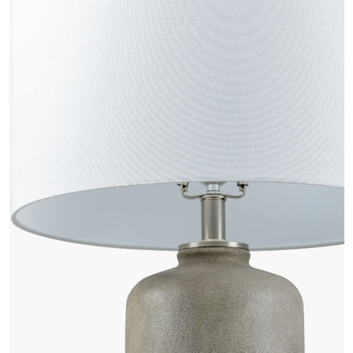 Modern European furniture - Neutral-Toned Ceramic Table Lamp - www.oroa.com