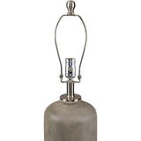 Modern European furniture - Neutral-Toned Ceramic Table Lamp - www.oroa.com