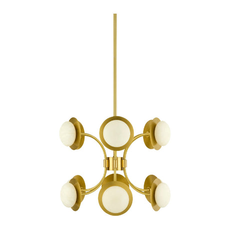 Modern European furniture - Gold 13-Light Pendant Lamp - www.oroa.com
