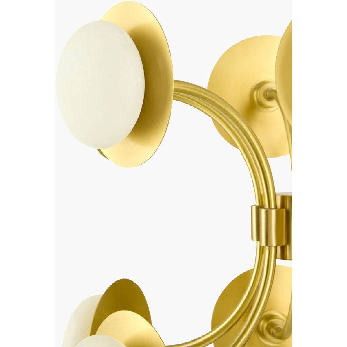 Modern European furniture - Gold 13-Light Pendant Lamp - www.oroa.com