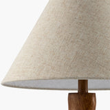 Modern European furniture - Organic-Shaped Base Table Lamp - www.oroa.com