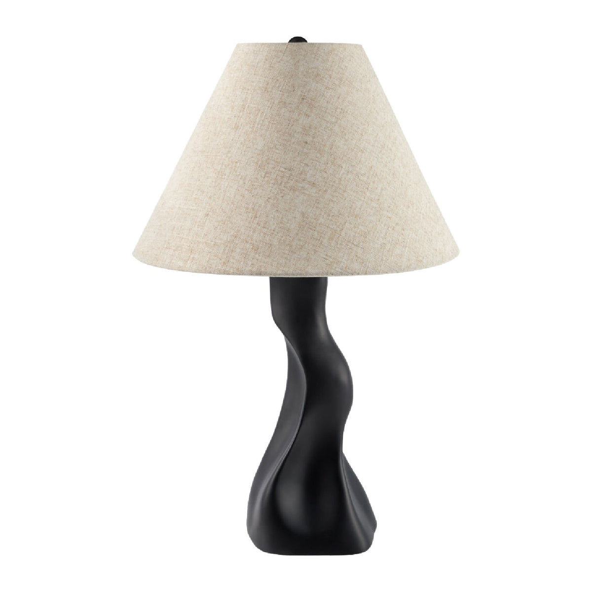 Modern European furniture - Organic-Shaped Base Table Lamp - www.oroa.com