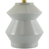 Modern European furniture - Geometrical Ceramic Accent Table Lamp - www.oroa.com