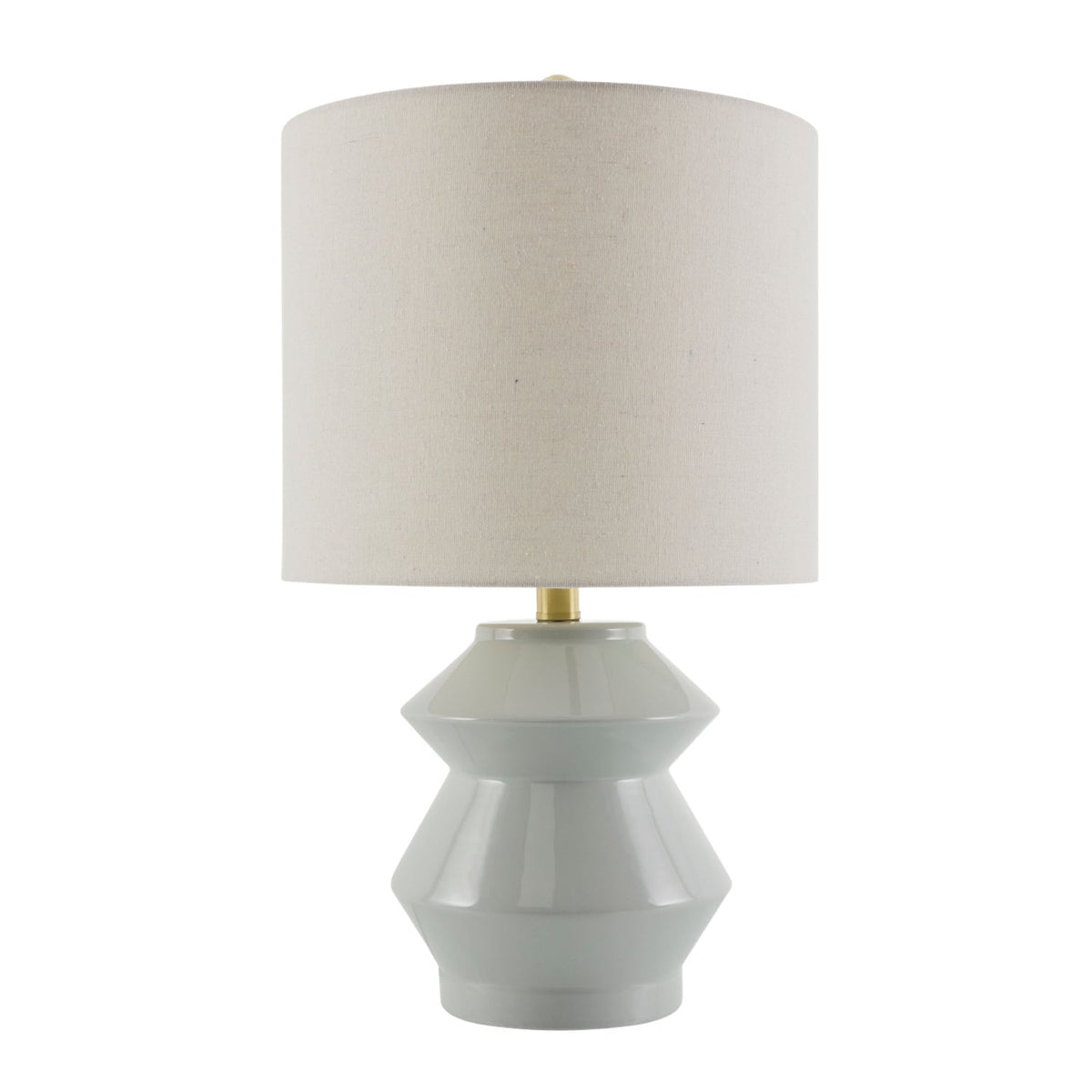 Modern European furniture - Geometrical Ceramic Accent Table Lamp - www.oroa.com