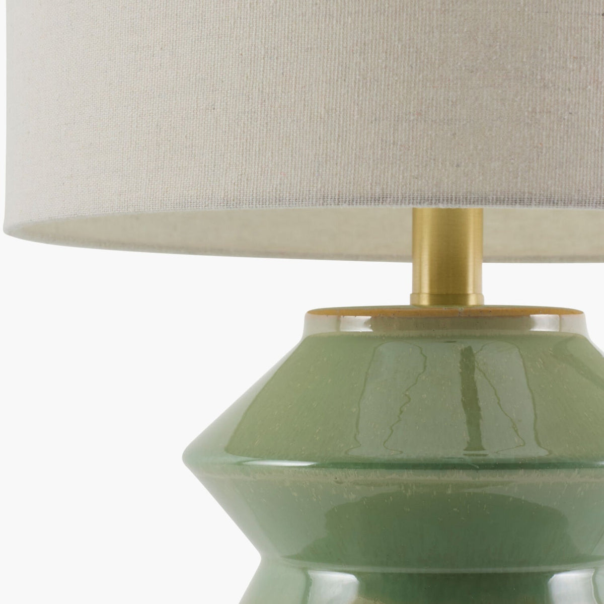 Modern European furniture - Geometrical Ceramic Accent Table Lamp - www.oroa.com