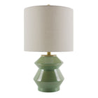Modern European furniture - Geometrical Ceramic Accent Table Lamp - www.oroa.com