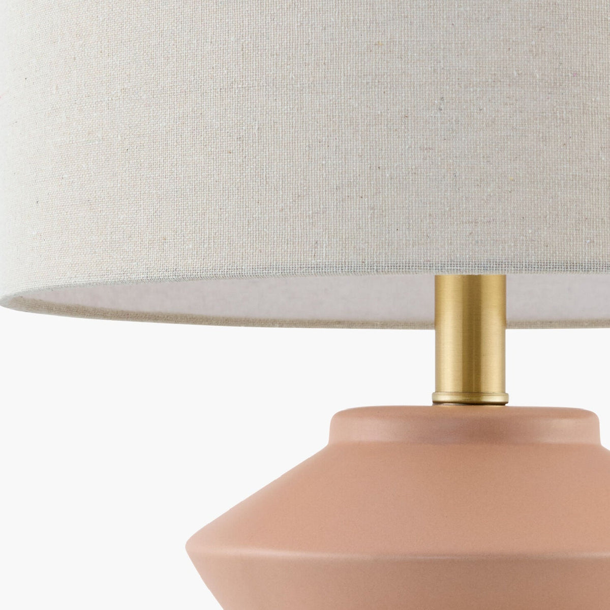 Modern European furniture - Geometrical Ceramic Accent Table Lamp - www.oroa.com