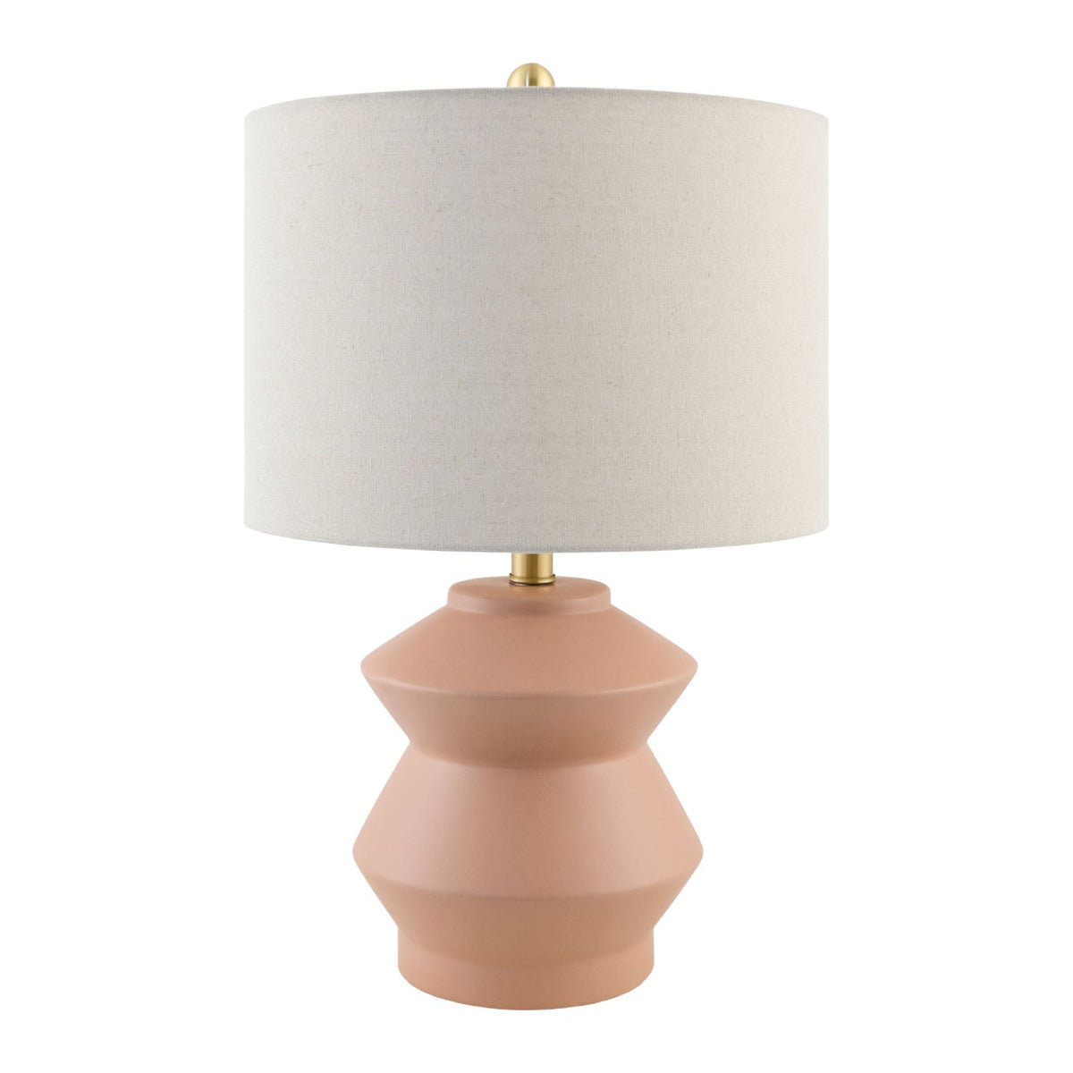 Modern European furniture - Geometrical Ceramic Accent Table Lamp - www.oroa.com