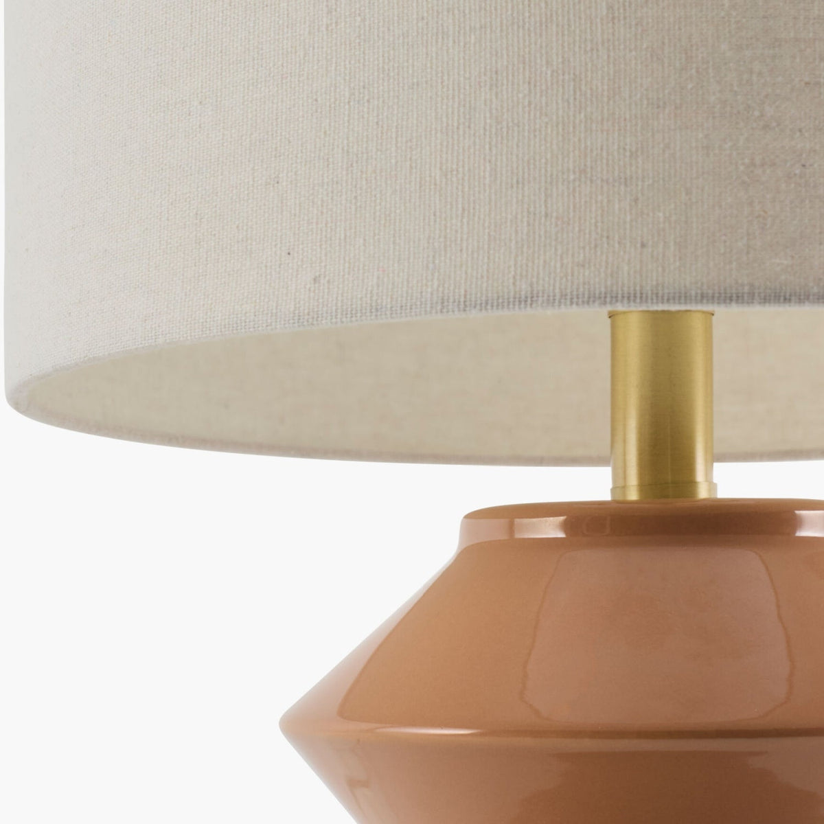 Modern European furniture - Geometrical Ceramic Accent Table Lamp - www.oroa.com