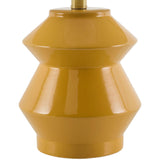 Modern European furniture - Geometrical Ceramic Accent Table Lamp - www.oroa.com