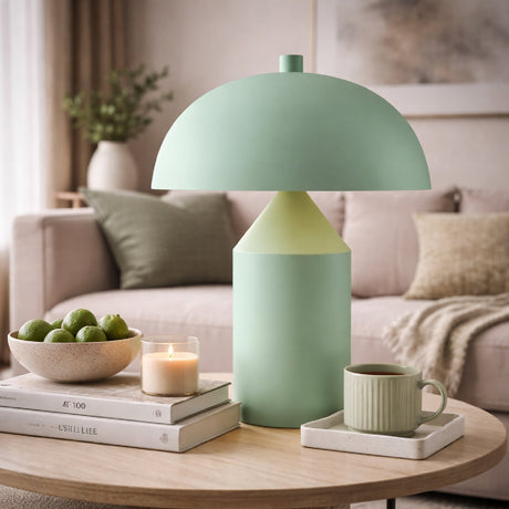 Modern European furniture - Metal Dome Table Lamp - www.oroa.com