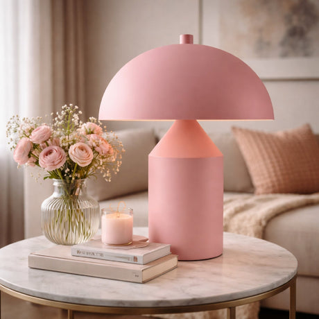 Modern European furniture - Metal Dome Table Lamp - www.oroa.com