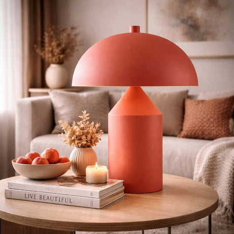 Modern European furniture - Metal Dome Table Lamp - www.oroa.com