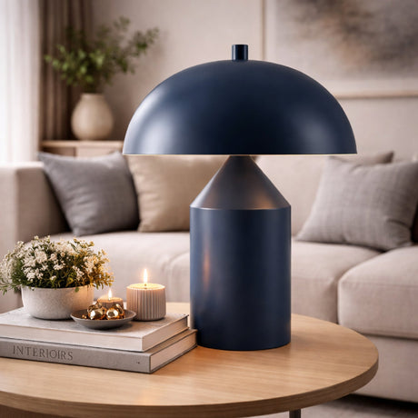 Modern European furniture - Metal Dome Table Lamp - www.oroa.com