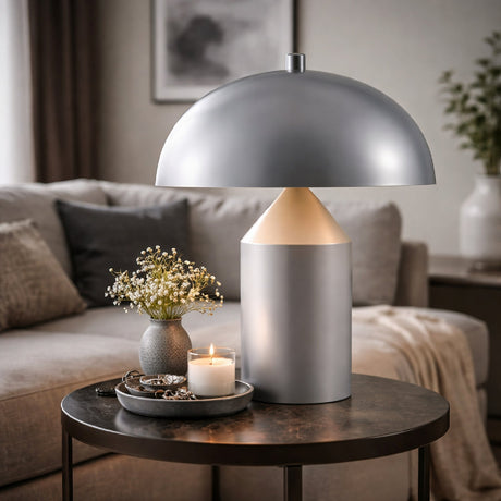 Modern European furniture - Metal Dome Table Lamp - www.oroa.com